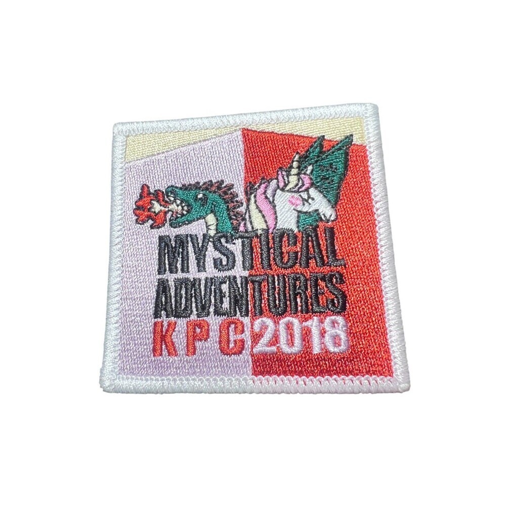 NEW Boy Scout Mystical Adventures KPC 2018 2.5" Embroidery Patch Badge Camping